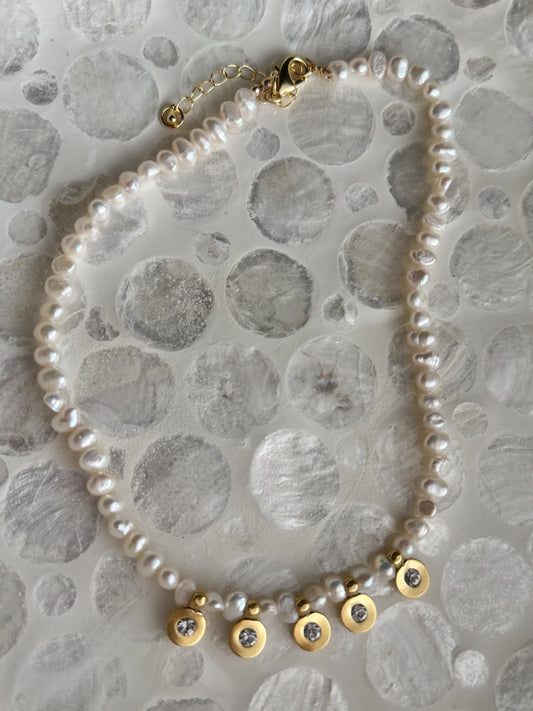 Wonder Necklace in Pearl