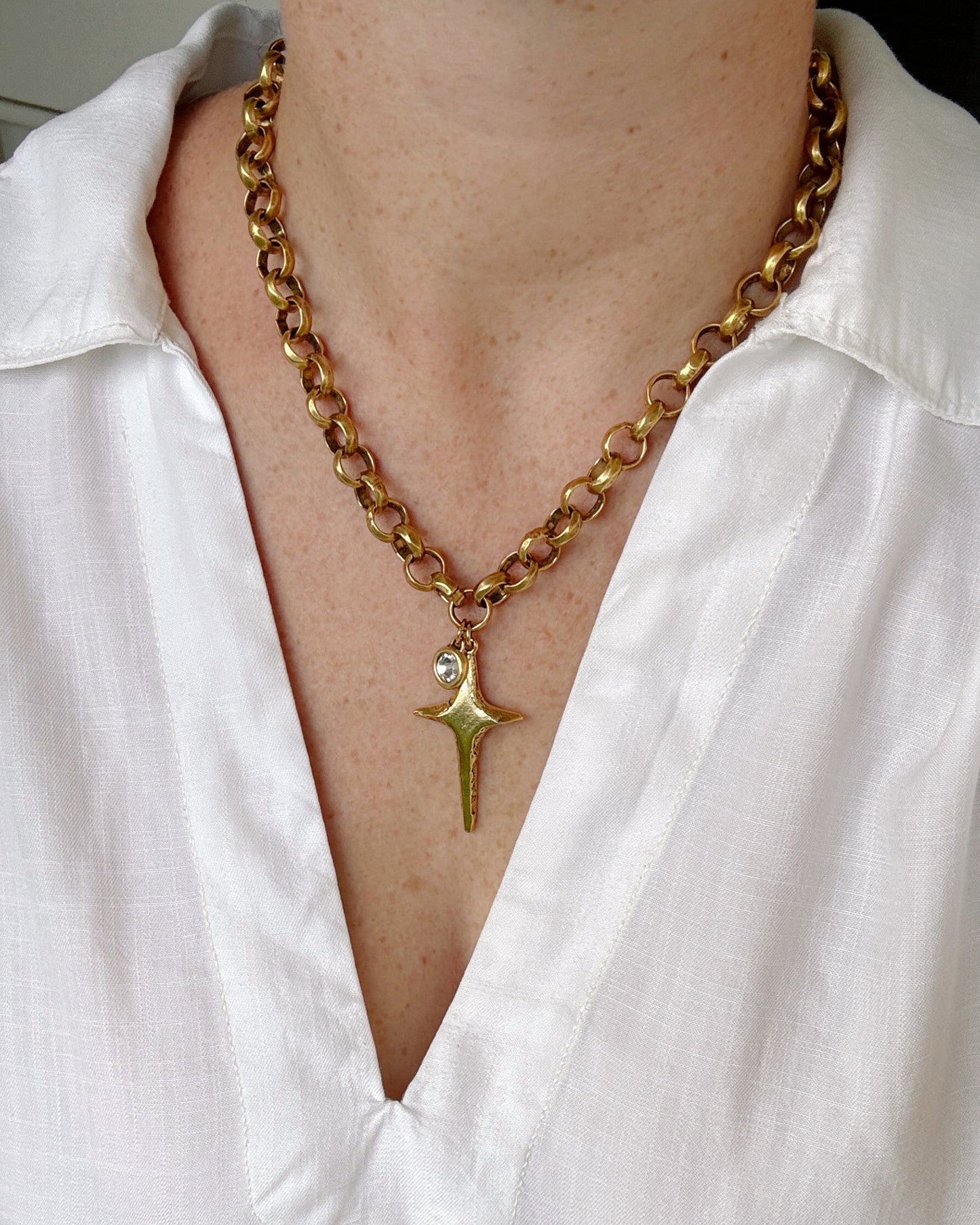 Avery's Shining Star - Rolo Chain